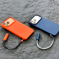 Étui rigide magnétique de luxe JOYPORODO B475 antichoc mat avec support et dragonne pour iPhone 17 Pro Max