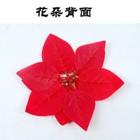Yuyuan Shooting Bones Craft Künstliche Seiden-Weihnachtssterne Blumenstrauß – Rot/Gold/Weiß/Silber Farben Großhandel für die Feiertage
