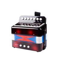 Keyboard Instrument Children Toy Accordion ABS Plastic 2 Bass Buttons 7 Key Diatonic Button Toy Accordion for Sale