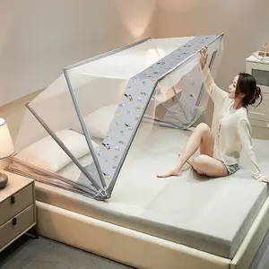 Installazione gratuita zanzariera bambini studente dormitorio estate zanzariera adulto portatile pieghevole casa moderna letto 1 pz