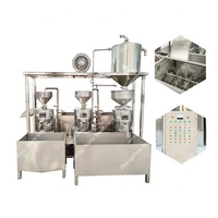 Máquina de enrolamento de grãos de soya comercial, máquina de fabricação de tofu