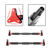 Barre de traction et de traction pour le fitness Barre de traction facile à installer pour porte sans vis Barre horizontale