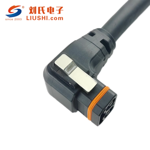 Yüksek hassasiyetli <span class=keywords><strong>2</strong></span> + 1 + 10-120A elektrikli motosiklet altın kaplama konnektör PVC şarj Ebike ve bisiklet kablo demeti - Product Image 2