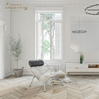 Skandinavisches Modernes Design Kunstleder Klappbarer Liegestuhl für Apartment Hotel Villa Wohnzimmer