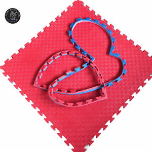 Tapetes de Taekwondo Personalizados con Logotipo, Tapetes de Gimnasio y Deportes de Eva en Color Rojo y Azul, Tipo Rompecabezas, con Precio de Mayoreo - Product Image 4