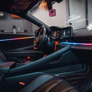Vente en gros <span class=keywords><strong>Yaze</strong></span> 12V Lumière ambiante dynamique statique LED RGB universelle pour l'intérieur de la voiture pour la rénovation/mise à niveau - Product Image 6