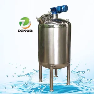 Stainless steel glue mixing tank Soap mixer Liquid heating mixing tank manufacturer