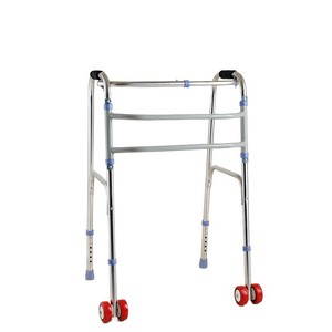 Déambulateur en alliage d'aluminium léger et pliable pour personnes âgées et soutien à la récupération après fracture - Product Image 4