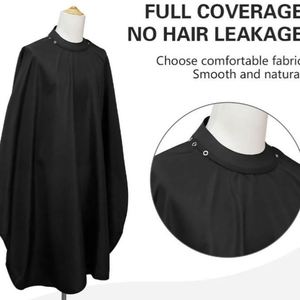 Capa de Peluquería Impermeable con Botones Ajustables para Corte de Cabello, Coloración y Maquillaje - Product Image 2