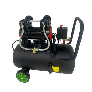 Chất lượng cao im lặng 800W dầu-miễn phí di động hệ thống cung cấp không khí cho khí nén phun sơn bền oilless Máy nén khí - Product Image 5