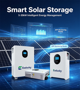 ระบบแบตเตอรี่พลังงานแสงอาทิตย์แบบไฮบริด ESSLUCKY 8KW พร้อมแบตเตอรี่ลิเธียมไอออนสำหรับการชลประทานทางการเกษตร - Product Image 1