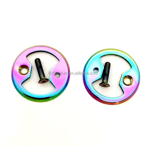Taquets d'arc de plaque de pédale en titane GR5 haute résistance pour vélos de route et vtt emballés en usine personnalisés Wahoo <span class=keywords><strong>Speedplay</strong></span> Zero Comp Nano - Product Image 4