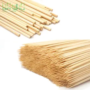 Halloween Day Biodegradable Skewer Disposable Barbecue BBQ Bamboo Skewers Meat Food Meatballs Wood Sticks