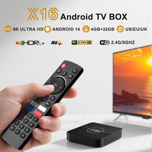 Smart TV Box 4K Android 11 X16 Quad Core CP 2.4G/5G WiFi de Doble Banda Reproductor Multimedia Inteligente HD Decodificador Molde Privado - Product Image 2