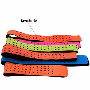 Brazalete de nailon de alta adherencia para monitor de frecuencia cardíaca, correa de repuesto suave de color con gancho y bucle, lavable, para deportes. - Product Image 2