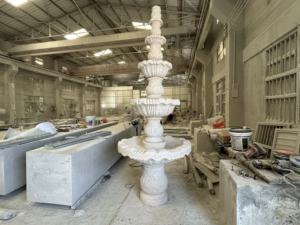 Fontana in Granito per <span class=keywords><strong>Giardino</strong></span> Esterno Laystone, Decorazione in <span class=keywords><strong>Pietra</strong></span> Naturale per Hotel, Fontana su Misura - Product Image 5