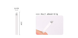 <span class=keywords><strong>Aguja</strong></span> <span class=keywords><strong>de</strong></span> maquillaje permanente <span class=keywords><strong>para</strong></span> cejas, superventas, línea <span class=keywords><strong>de</strong></span> tatuaje <span class=keywords><strong>de</strong></span> cejas hecha a mano, pieza <span class=keywords><strong>de</strong></span> <span class=keywords><strong>aguja</strong></span>, hoja <span class=keywords><strong>de</strong></span> labio, cuchillo <span class=keywords><strong>para</strong></span> cejas <span class=keywords><strong>de</strong></span> medio lanzamiento - Product Image 6