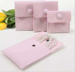 Necklace Earrings <b>Rings</b> Storage Custom Logo Soft Velvet Jewelry Pouch Gift Jewellery Pouch Packaging Bag - Product Image 1