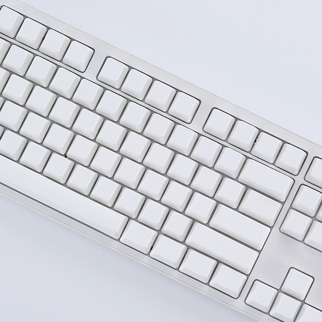 HZGAMER Blank Keycaps, Custom Custom Keycap Set for Mechanical Keyboard PBT Blank Keycap German Sakura Korean