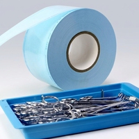 Pochettes de stérilisation jetables thermoscellables en rouleau plat avec film médical en papier de dialyse CPP/PET pour hôpitaux et cliniques dentaires