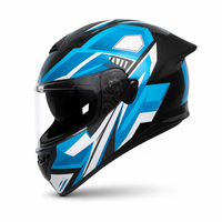 Casque de moto modulaire intégral Morgan homologué DOT en ABS, à double visière, personnalisable et sécurisé