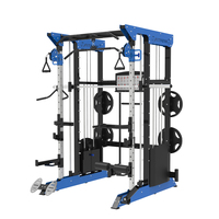 Máquina Smith de entrenamiento de fuerza, equipo de gimnasio multifunción chino, máquina de entrenamiento multifuncional