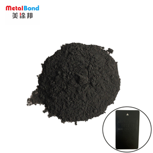 ग्लॉस मैटेलिक गोल्ड पाउडर कोटिंग्स पेंट फ्लेम स्प्रेइंग ऑफ पाउडर पेंट ब्लैक क्रोम - Product Image 2