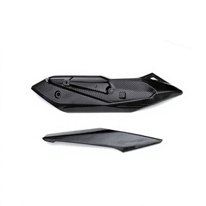 Cubierta de escape estilo fibra de carbono y molduras de paneles de carrocería para Honda Forza NSS350 2023-2026 - Product Image 5