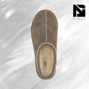 Pantuflas Ugg Tasman 'shaggy Suede Smoke Plume' Casuales de Invierno, Antideslizantes, Suaves, Transpirables, Clásicas para Exteriores - Product Image 4