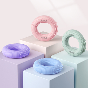 Nhà Máy Bán buôn tập thể dục truy cập đôi lực lượng sức mạnh huấn luyện viên Quà Tặng cổ tay đào tạo cơ bắp Silicone Hand Grip Nhẫn - Product Image 1