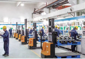 Stacker xe nâng điện đi bộ Stacker thủy lực Stacker điện - Product Image 5