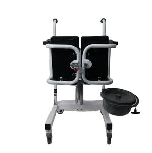 <span class=keywords><strong>Fauteuil</strong></span> <span class=keywords><strong>roulant</strong></span> en acier au carbone WCHT WCHT0122 avec frein et fonctions réglables pour personnes âgées et handicapées - Product Image 1