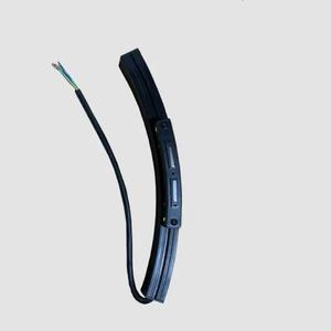 Nuevo diseño de fábrica Suspensión de techo Imán negro personalizado Sistema de luz de pista en forma de arco circular de aluminio - Product Image 4