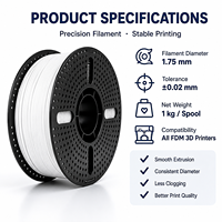 Filamen Printer 3D Newmars3dp ASA Grosir 1.75mm 1kg Akurasi Dimensi 0.02mm Tahan UV Tahan Cuaca untuk Pencetakan FDM Luar Ruangan