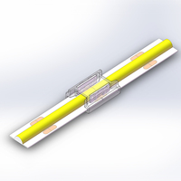 Bande LED COB à dénuder connexion d'alimentation 2 broches étanche bande LED COB connecteur sans soudure connexion sans couture 5MM 8MM 10MMPCB