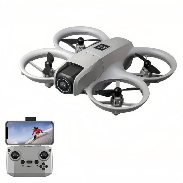 FlytecRC T36 Professional RC FPV Drone Mini Remote Control Drone Motor Optical Flow Auto Hover Obstacle Avoidance Helicopter