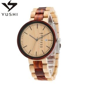 Vendita calda di Colore Della Miscela di Legno Orologi <span class=keywords><strong>Da</strong></span> Polso Rifornimento Della Fabbrica di Migliore Vigilanza di Legno - Product Image 2