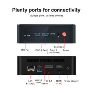 Mini PC <span class=keywords><strong>Beelink</strong></span> SER5 5500U AMD <span class=keywords><strong>Ryzen</strong></span> <span class=keywords><strong>5</strong></span> Hexa-Core 4.0GHz 16 Go DDR4 M.2 SSD AMD Radeon Graphics 2.5G LAN |   Pour un usage domestique et scolaire - Product Image 3