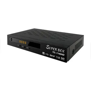 超级盒TG-1140HD高清组合dvb t2 s2解码器1080P解码器调谐器MPEG4非洲