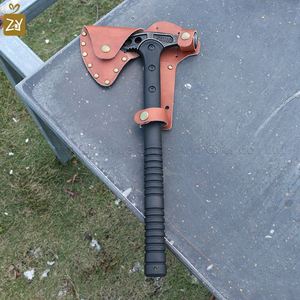 Funda de Cuero Genuino para Hacha, Funda Resistente con Cierre de Broche Metálico, Funda para Herramientas de Jardinería - Product Image 5