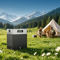 LVTOPSUN siklus dalam 11,67 kWh 51.2V, penyimpanan energi matahari Ion Lithium untuk dioptimalkan Off-Grid untuk efisiensi"