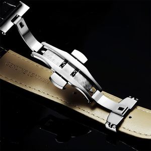 Montre pour homme personnalisée, mode business, simple, mouvement mécanique, étanche, calendrier, compteur - Product Image 6