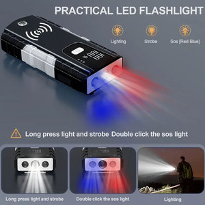 Arrancador de Coches 300A 7200mAh con Luz LED para Motores de Gasolina de hasta 8L o 10L, 50 Usos, Batería de Camión de 12V LH0682 - Product Image 3