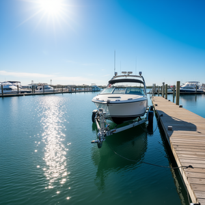 Martinetto girevole per carichi pesanti da 900 kg per rimorchi di barche e imbarcazioni - Product Image 2