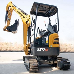 Shantui SE17SR Mini Excavator 1.7 Ton Short Tail Swing Digger Retractable Tracks Kubota Engine Compact Utility Machine Ready - Product Image 5