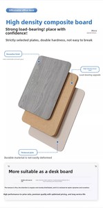 Escritorio de Oficina Convertible Moderno, Muebles de Primera Calidad, Construcción Duradera, Superficie de Trabajo Espaciosa y Ecológica, Almacenamiento para Oficinas en Casa y Corporativas - Product Image 5