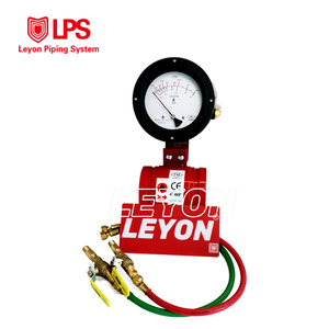 Système de lutte contre l'incendie LEYON FM UL, système de protection incendie, système d'extincteurs, raccordement inférieur en laiton de 4 pouces 1/4'', manomètre de pression incendie - Product Image 5