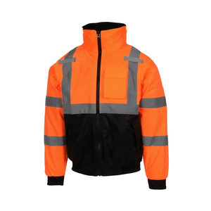 Chaqueta Impermeable de Invierno de Alta Visibilidad para Trabajadores de la Construcción, Ropa de Trabajo de Seguridad Reflectante para Hombre, Suministro de Fábrica - Product Image 3