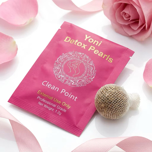 Perlas Detox Yoni de Hierbas Naturales Multi-Ingredientes con <span class=keywords><strong>Taxus</strong></span> y Sangre de Dragón para Apoyo Antiinflamatorio y Equilibrio del pH - Product Image 1