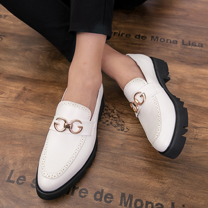 <span class=keywords><strong>Zapatos</strong></span> Casuales de Cuero para Hombre, Talla Grande, Plataforma, Cómodos, de Negocios, Elegantes - Product Image 5